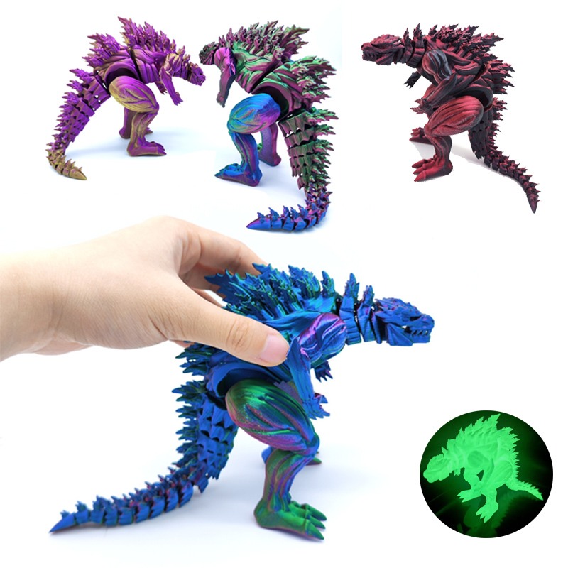 Gummy Candy - 3D Printing Muscle Dinosaur Action Figure