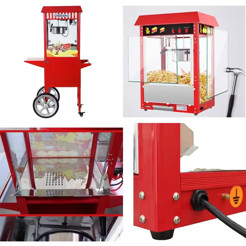 Hot Air Commercial Popcorn Mak - Popcorn recension och pris