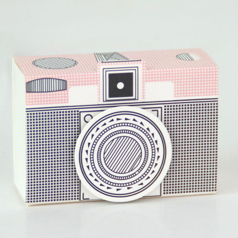 25/50PCS Portable Camera Shape - Chocolate Snack recension och pris
