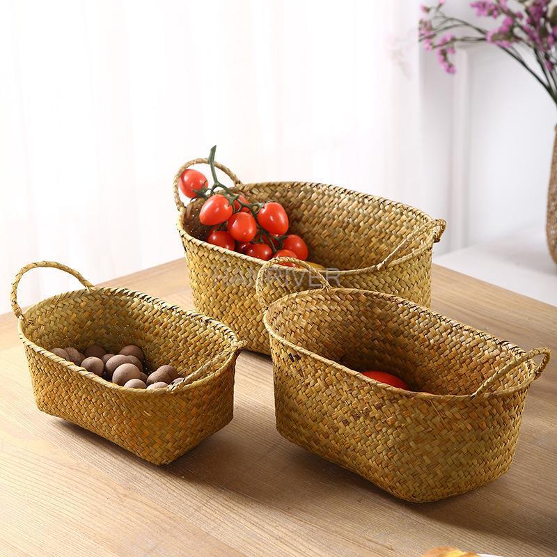 Retro handmade seaweed woven s - Seaweed Snack recension och pris