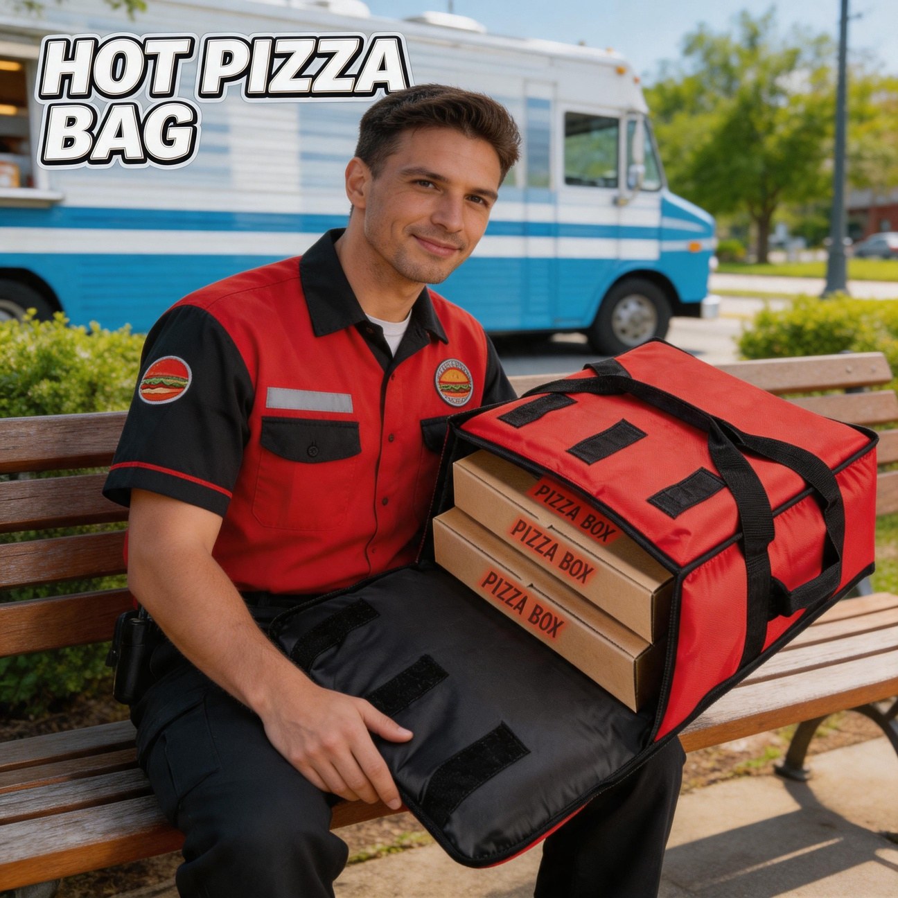 Pizza Delivery Bag Large Capac - Food Snacks Delivery recension och pris