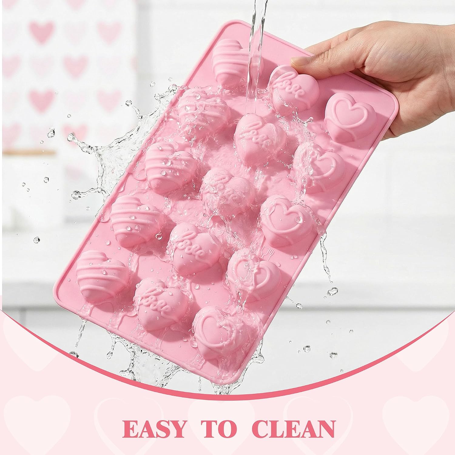 Heart Silicone Molds,Heart Cho - Gummy Candy recension och pris