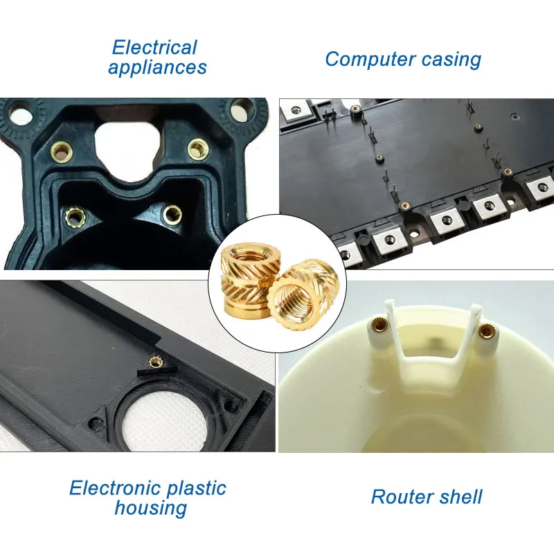 M2 M3 M4 Brass Hot Melt Insert - Nuts Mix recension och pris