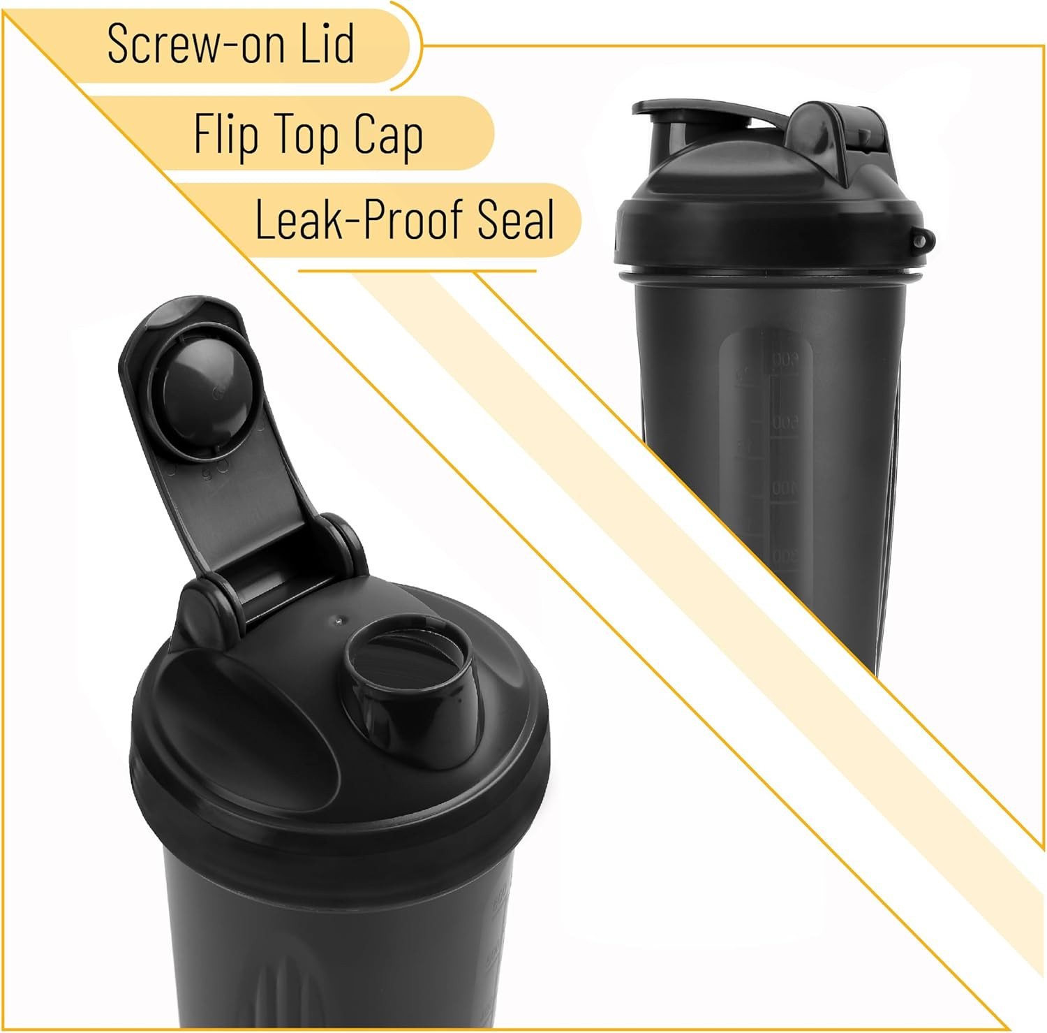2PCS 20 oz Protein Shaker Bott - Protein Bar recension och pris