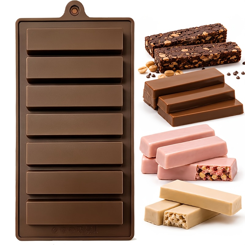 7-Cavity Silicone Chocolate Mo - Protein Bar recension och pris
