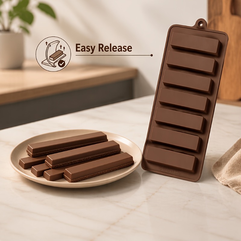 7-Cavity Silicone Chocolate Mo - Protein Bar recension och pris