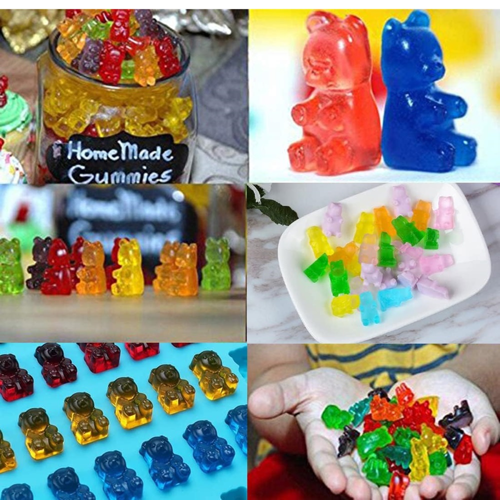 4 Pieces Mini Gummy Bear Candy - Gummy Candy recension och pris