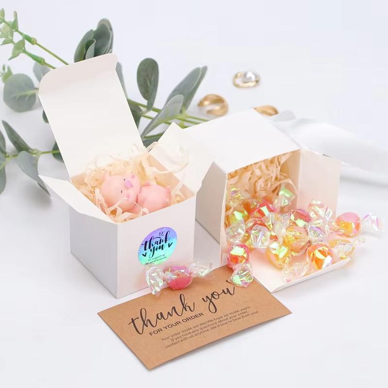 10Pcs Packaging Box Kraft Pack - Cookies Pack recension och pris