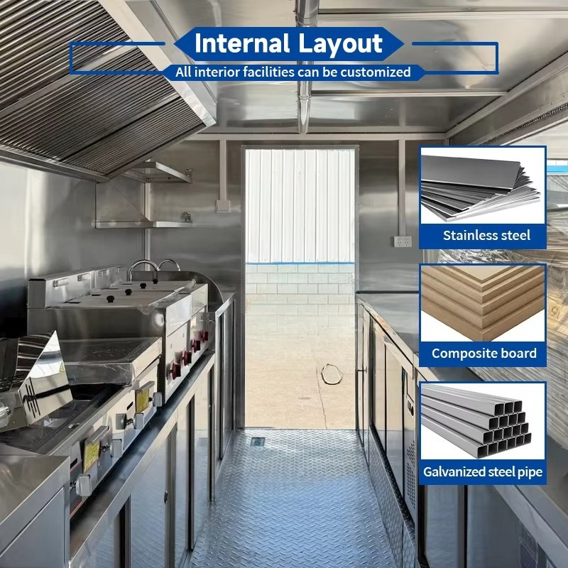 Commercial Food Trailer Fully  - Food Snacks Catering recension och pris