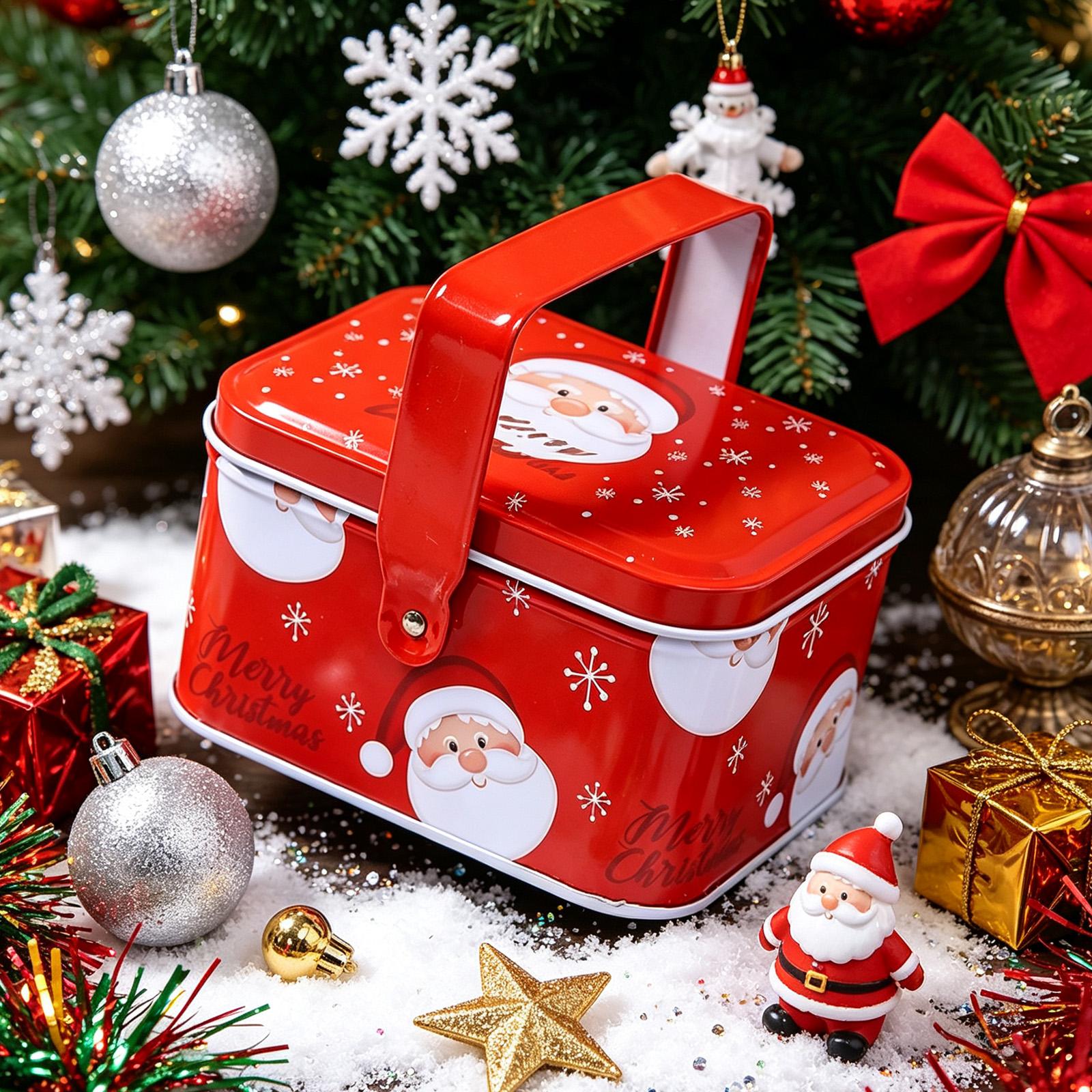 Christmas Cookie Tins Metal St - Chocolate Snack recension och pris