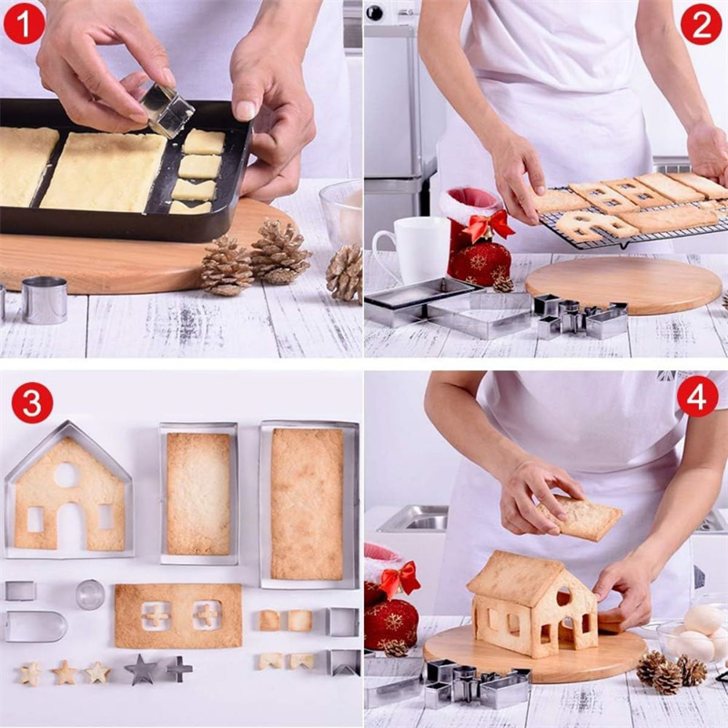3D Christmas Gingerbread House - Cookies Pack recension och pris